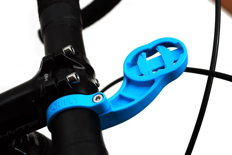 The Bar Fly 2.0 Handlebar Mount for Garmin in Blue-1